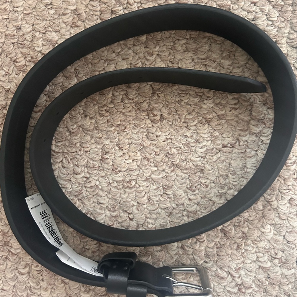 Polo by Ralph Lauren Black Leather Belt
